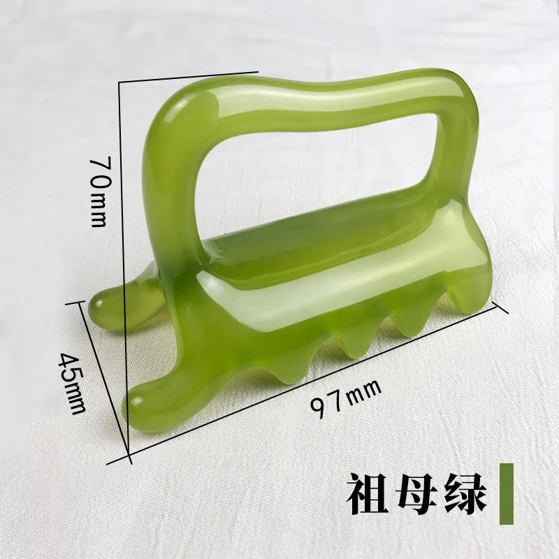 Large Fascia Massage Tool for Cellulite & Myofascial Release Neck Back Resin Trigger Point Massager