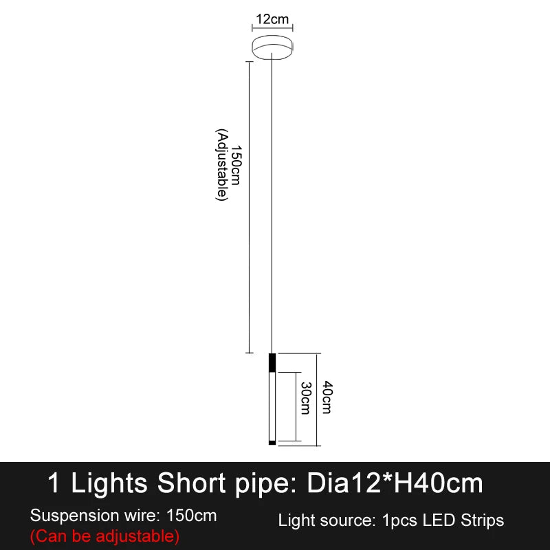 Modern Luxury LED Staircase Chandelier for Duplex, Attic, Living Room & Restaurant