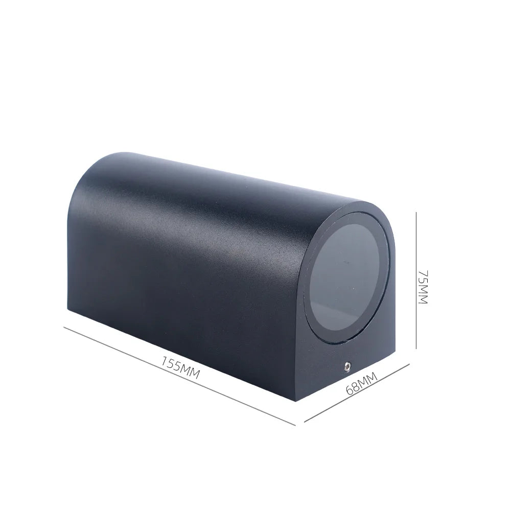 LED Outdoor Wall Lamp Waterproof IP65 Up/Down GU10 Lighting for Garden Decoration & Indoor Lighting