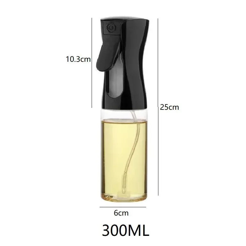 Reusable Olive Oil Spray Dispenser Bottle - Food Grade Mist Sprayer for Cooking & Vinegar