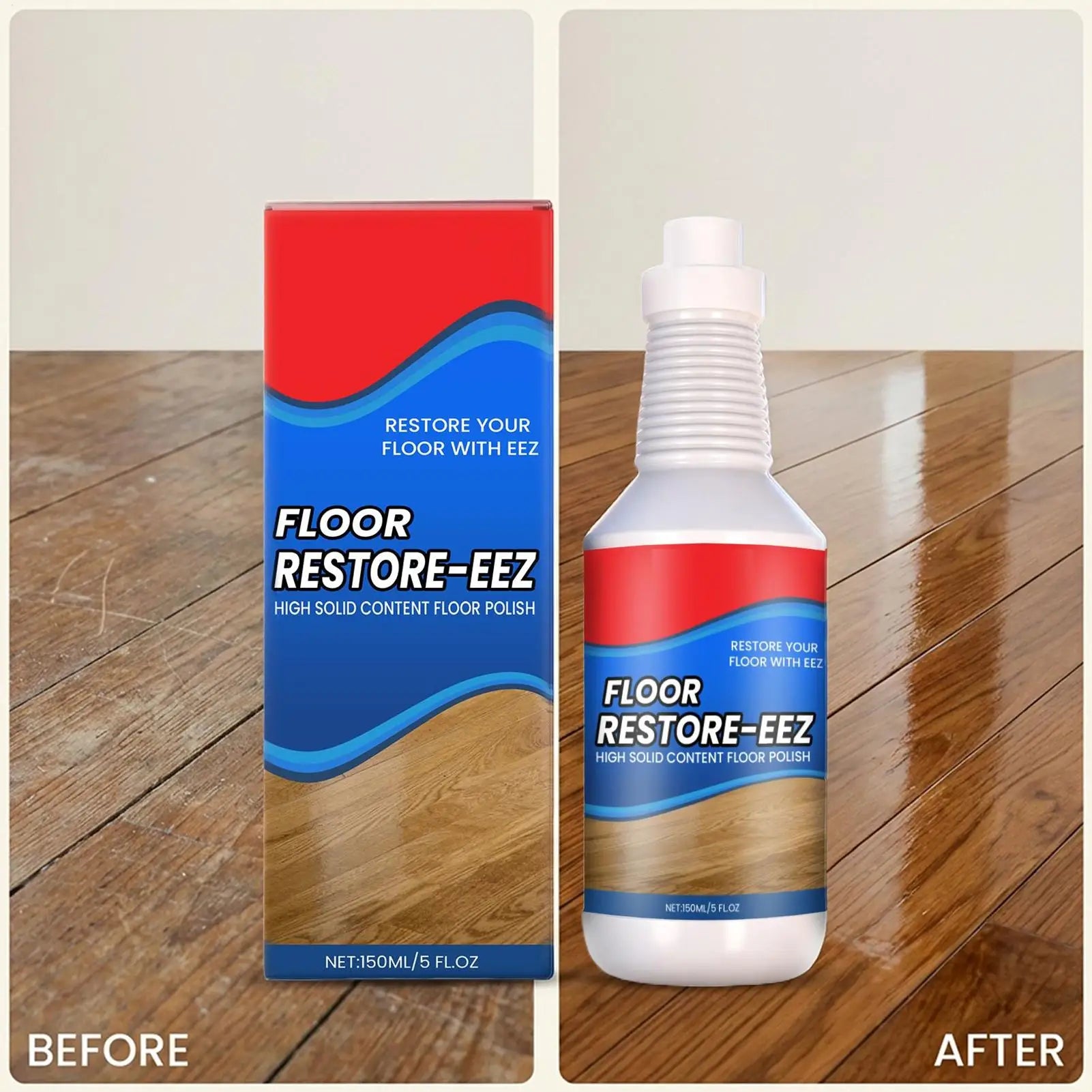 Floor Restore Solution Flooring Renewal Agent Wood Floor Polishing Care for Home Apartment Living Room