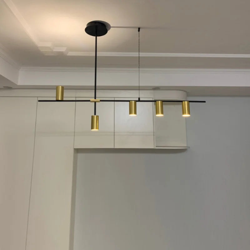 Modern Black Pendant Chandelier Hanging Lamp for Dining Room, Kitchen, Living Room, Bedroom & Bar
