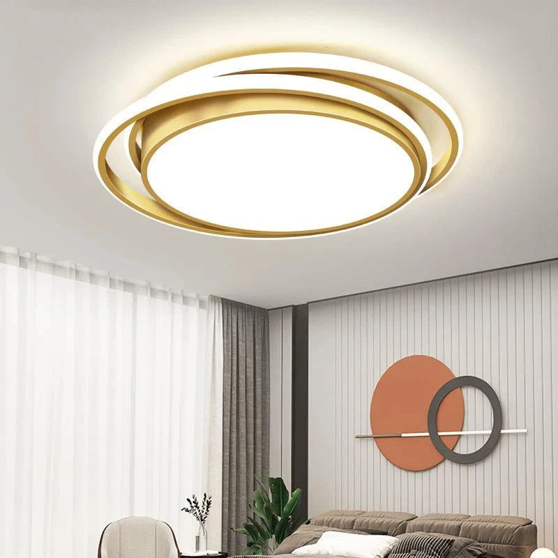 Modern LED Ceiling Chandelier Light Fixture for Bedroom, Living, Dining Room, Study, Aisle & Balcony