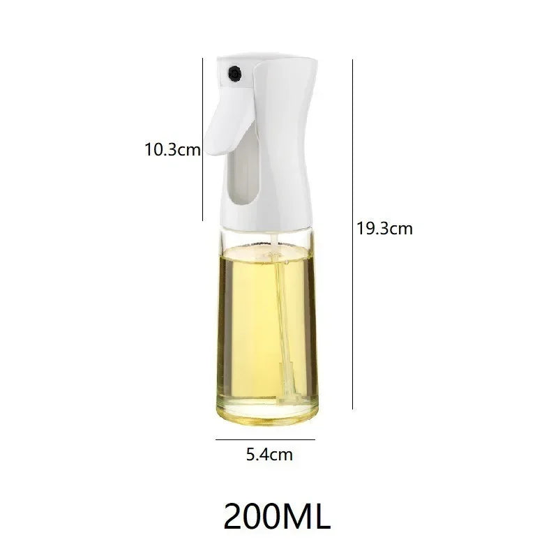 Reusable Olive Oil Spray Dispenser Bottle - Food Grade Mist Sprayer for Cooking & Vinegar