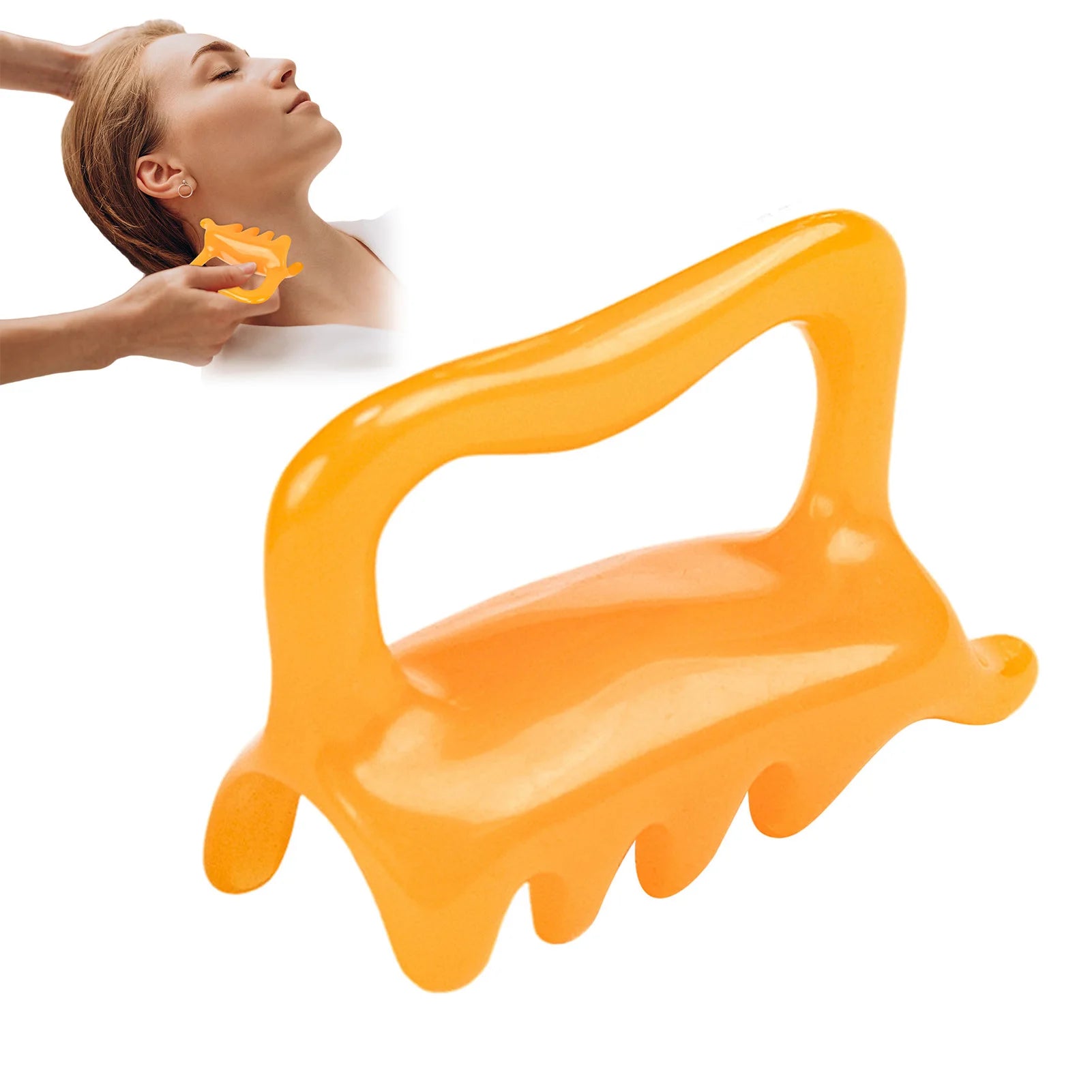 Large Fascia Massage Tool for Cellulite & Myofascial Release Neck Back Resin Trigger Point Massager