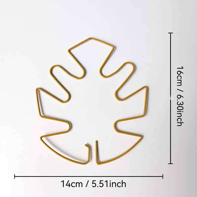 Plant Stem Support - Durable Metal Monstera Stabilizer and Climbing Plant Trainer for Garden Growth