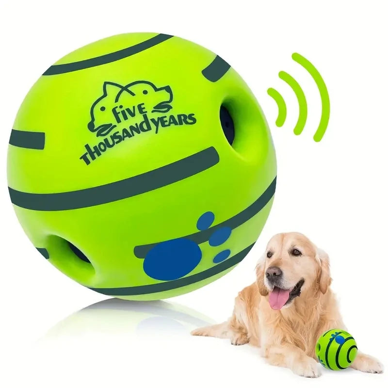 Funny Interactive Giggle Ball for Dog IQ Training, Stimulating Mental Exercise Pet Toy
