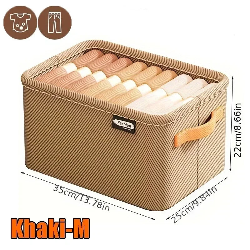 Thicken Clothes Organizer - Pants, Sweater and Jeans Storage Box for Wardrobe Drawers and Cabinets