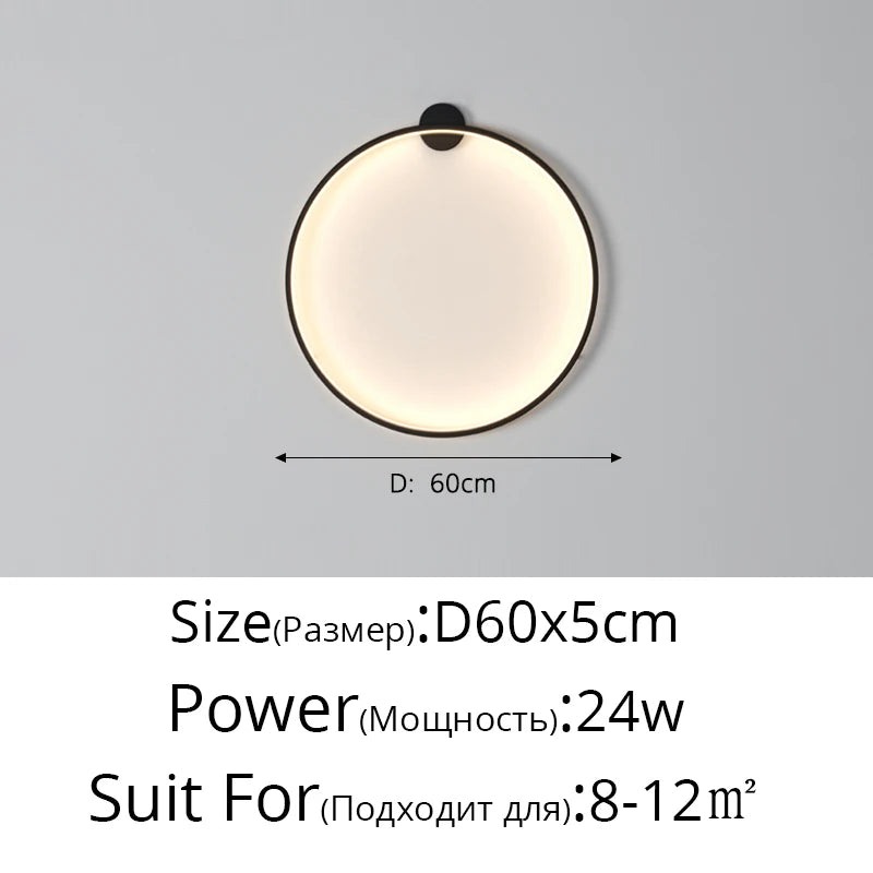 Moon LED Wall Light for Bedroom, Kids' Room, Foyer, Living Room, Coffee Bar & Hallway