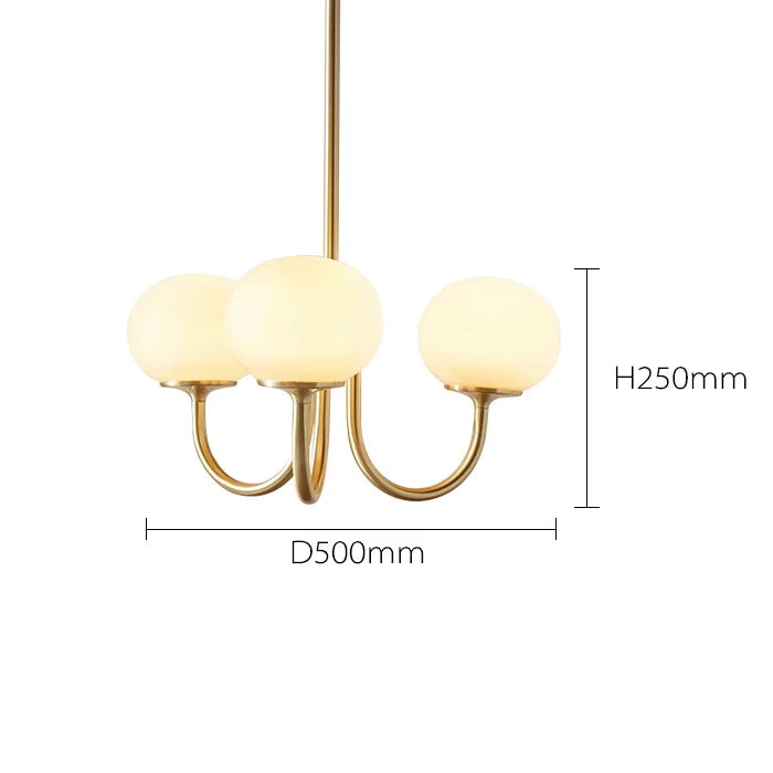 Nordic Bauhaus Pink Pendant Chandelier - Designer Art Lamp for Girl's Room & Children's Bedroom