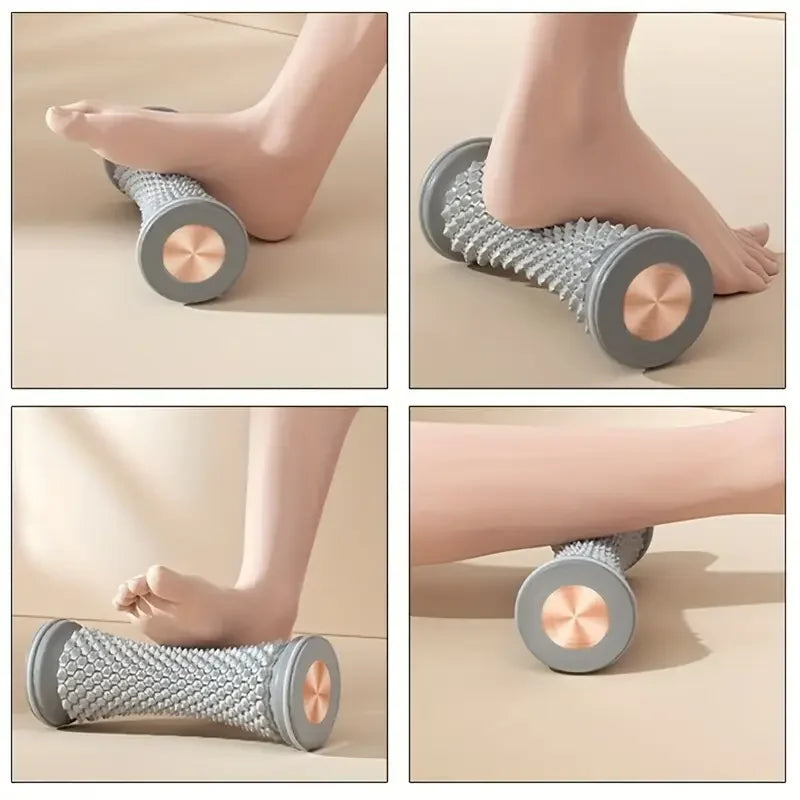 Foot Massager Roller with Yoga Massage Ball, Plantar Fascia Roller for Muscle Relaxation Care