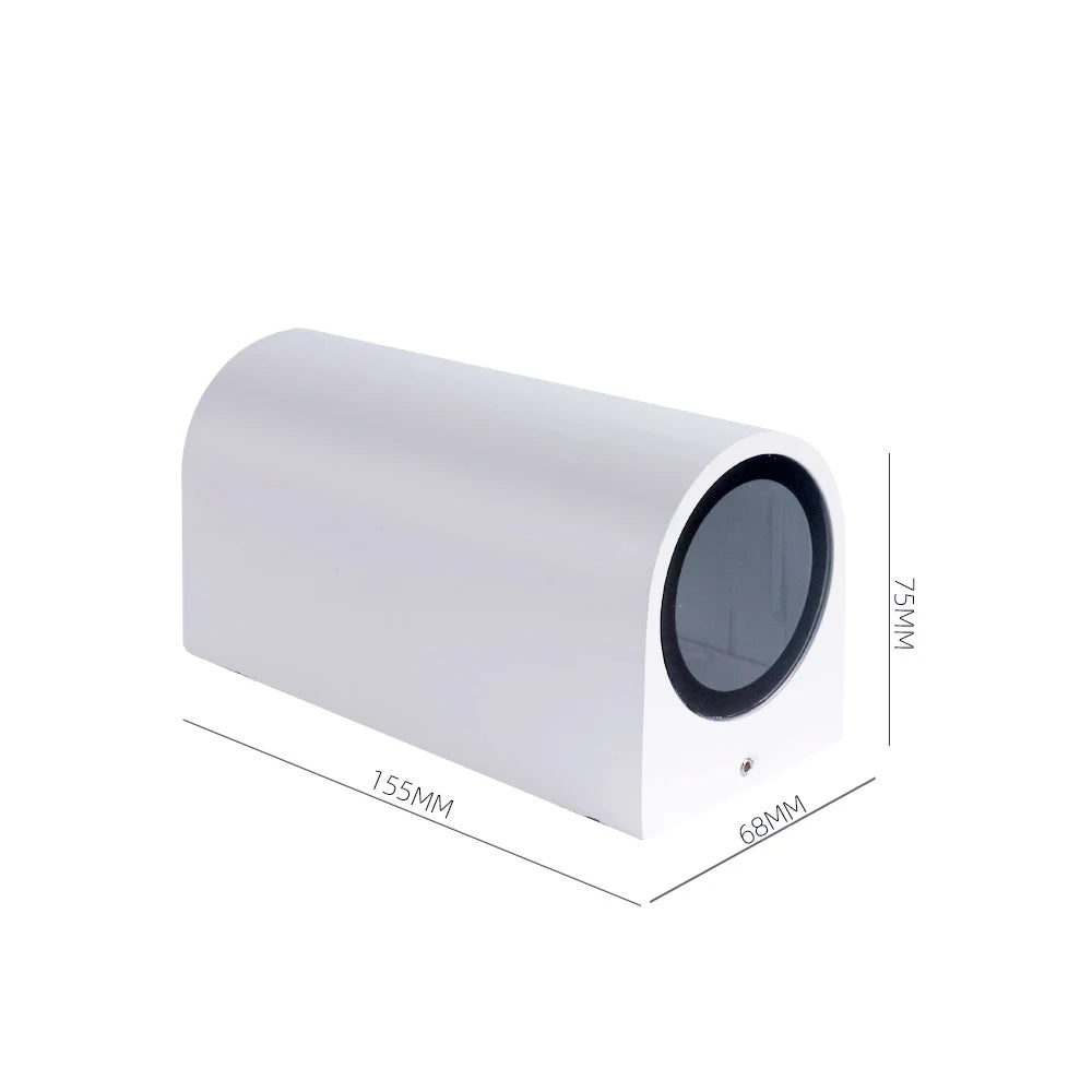 LED Outdoor Wall Lamp Waterproof IP65 Up/Down GU10 Lighting for Garden Decoration & Indoor Lighting
