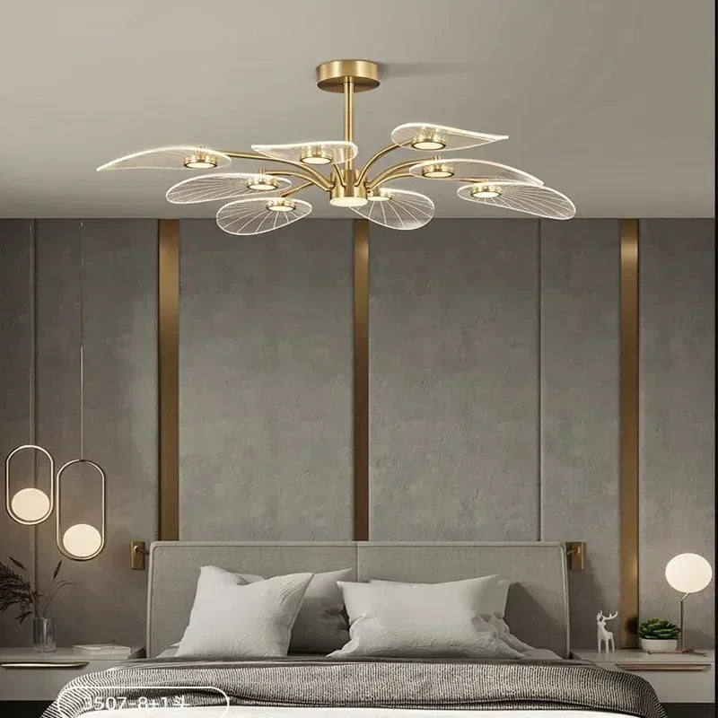 Modern Living Room Ceiling Chandelier Pendant Light for Study Bedroom Dining Room & Kitchen Interior Decoration