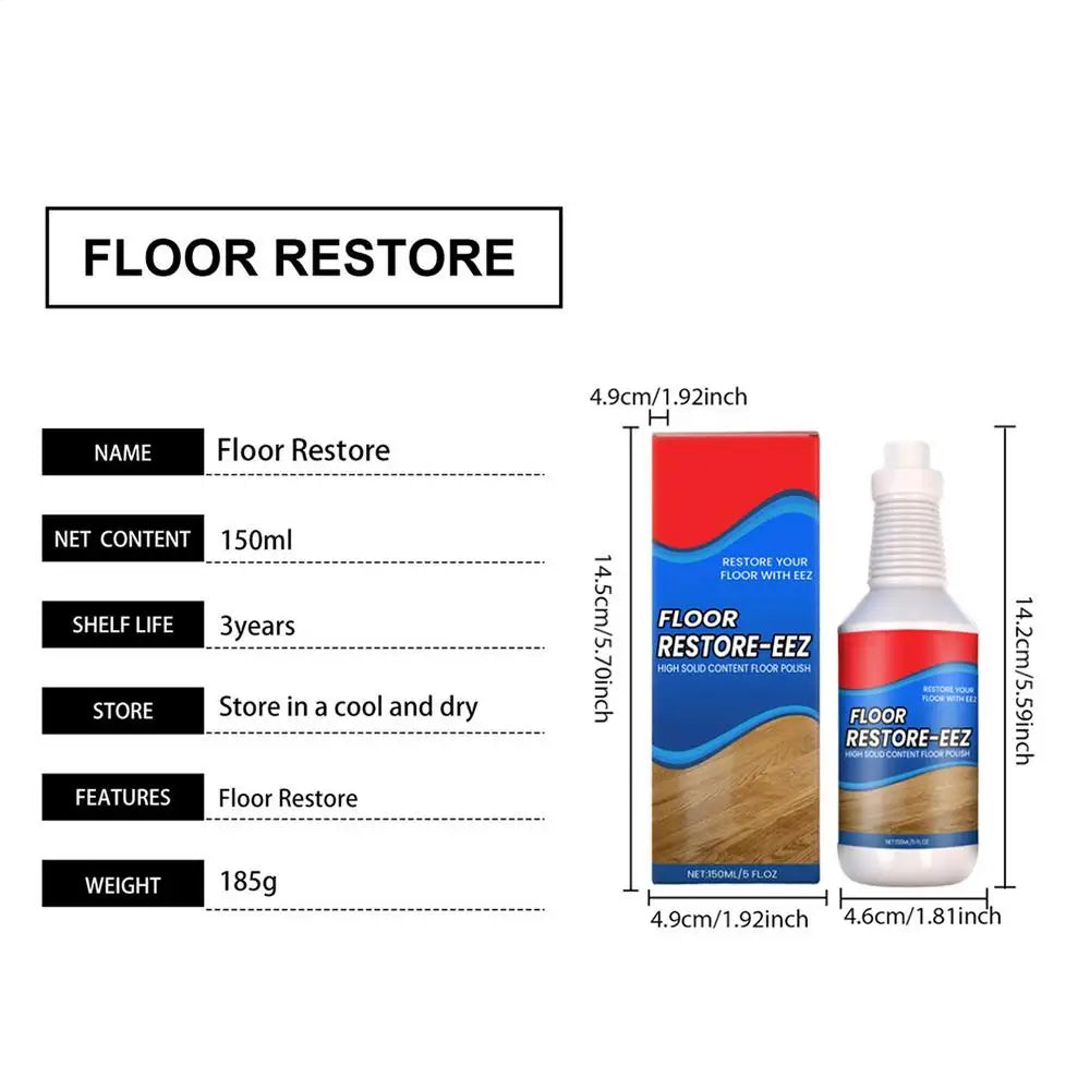 Floor Restore Solution Flooring Renewal Agent Wood Floor Polishing Care for Home Apartment Living Room