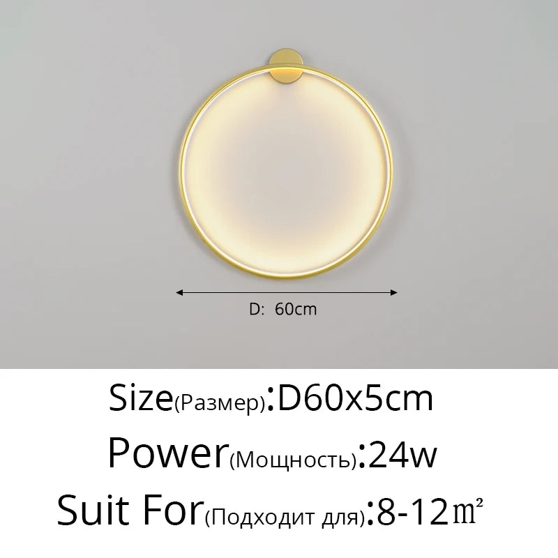 Moon LED Wall Light for Bedroom, Kids' Room, Foyer, Living Room, Coffee Bar & Hallway