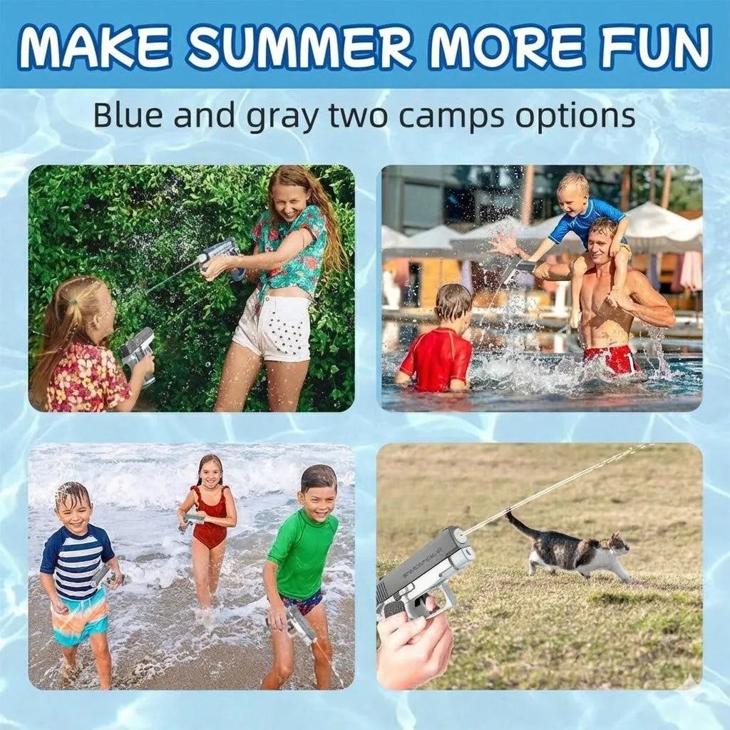 M1911 Water Gun Pistol Toy Squirt Blaster for Summer Pool Beach Shooting Games Outdoor Kids & Adults