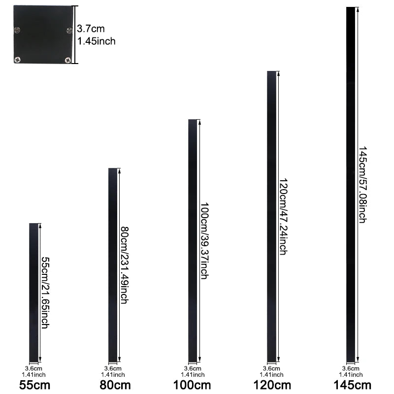 Nordic Modern Waterproof IP65 Outdoor LED Wall Washer Lamp - Aluminum Garden & Porch Light