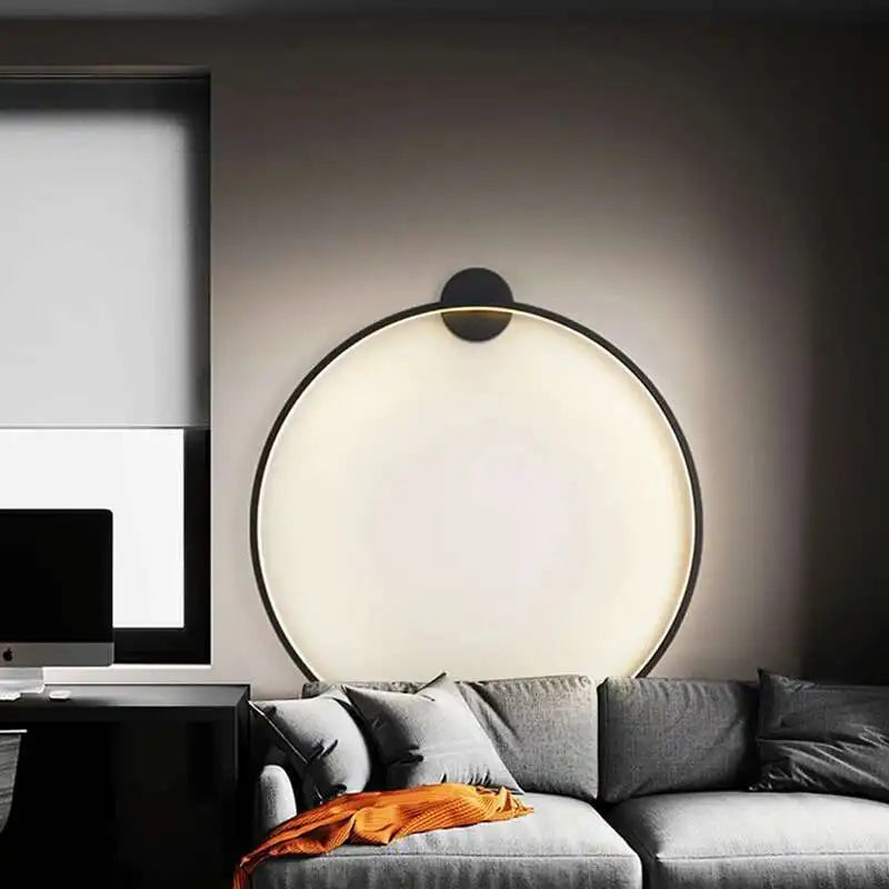 Moon LED Wall Light for Bedroom, Kids' Room, Foyer, Living Room, Coffee Bar & Hallway