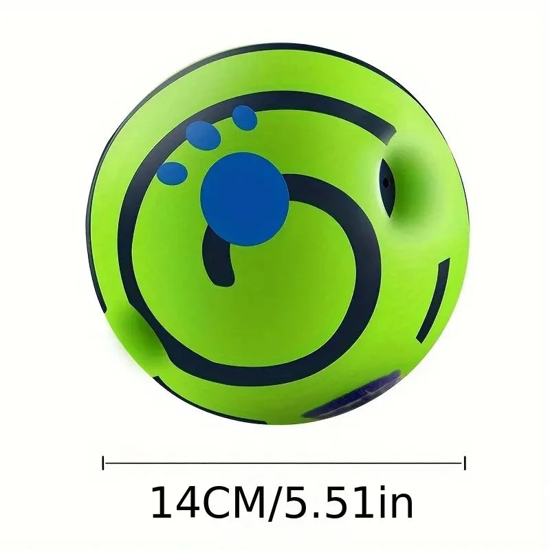 Funny Interactive Giggle Ball for Dog IQ Training, Stimulating Mental Exercise Pet Toy