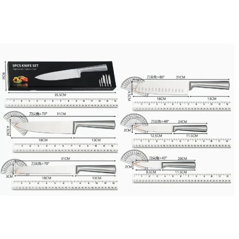 Kitchen Knife Blind Box Random Mystery Surprise Set Professional Stainless Steel Chef Knives Cooking Tool