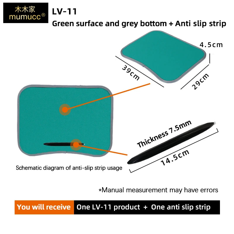 MUMUCC Multifunctional Laptop Desk with Cushion, Foam Particle Pillow Table & Hard Mouse Pad