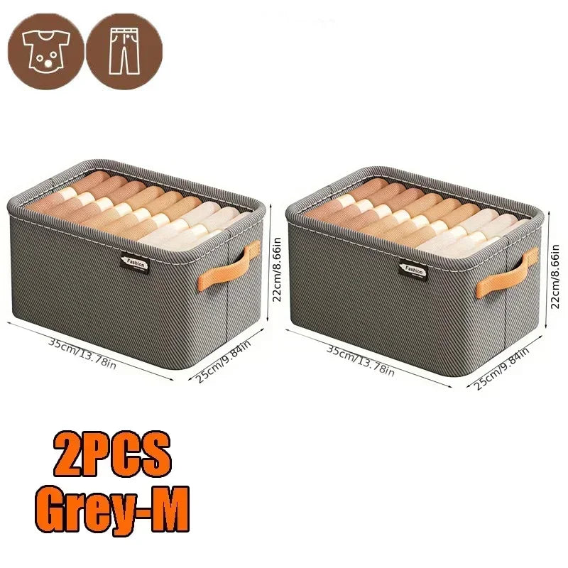 Thicken Clothes Organizer - Pants, Sweater and Jeans Storage Box for Wardrobe Drawers and Cabinets