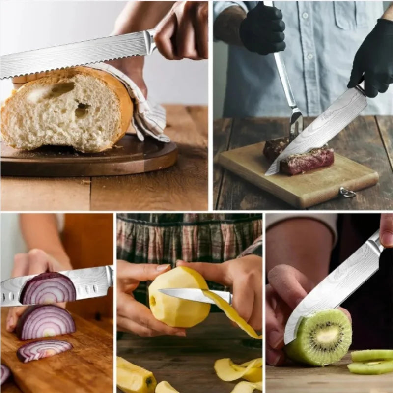 Kitchen Knife Blind Box Random Mystery Surprise Set Professional Stainless Steel Chef Knives Cooking Tool