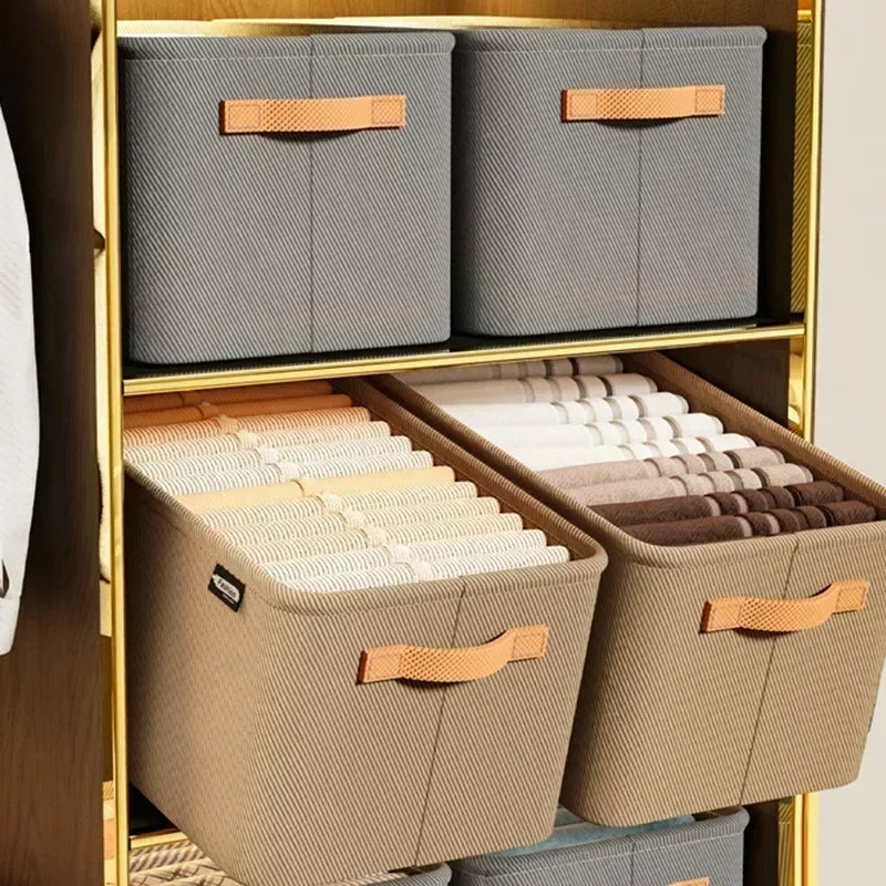Thicken Clothes Organizer - Pants, Sweater and Jeans Storage Box for Wardrobe Drawers and Cabinets