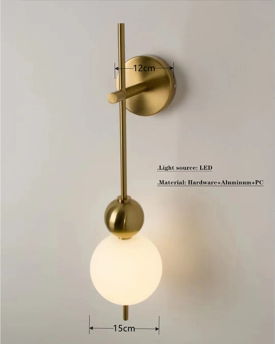 Nordic Magic Bean Round Chandelier - Modern Minimalist Lamp for Living Room, Bedroom & Restaurant