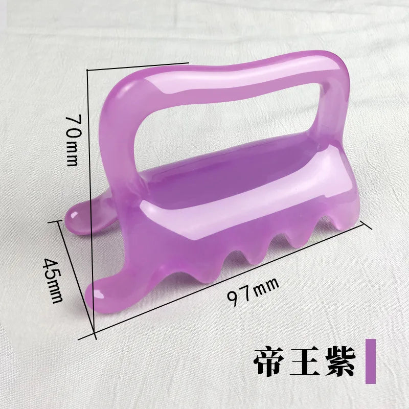 Large Fascia Massage Tool for Cellulite & Myofascial Release Neck Back Resin Trigger Point Massager