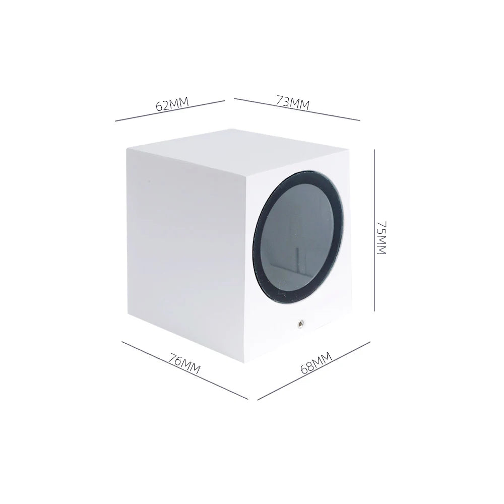 LED Outdoor Wall Lamp Waterproof IP65 Up/Down GU10 Lighting for Garden Decoration & Indoor Lighting