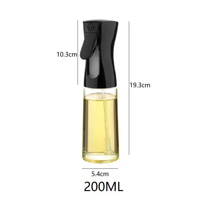 Reusable Olive Oil Spray Dispenser Bottle - Food Grade Mist Sprayer for Cooking & Vinegar