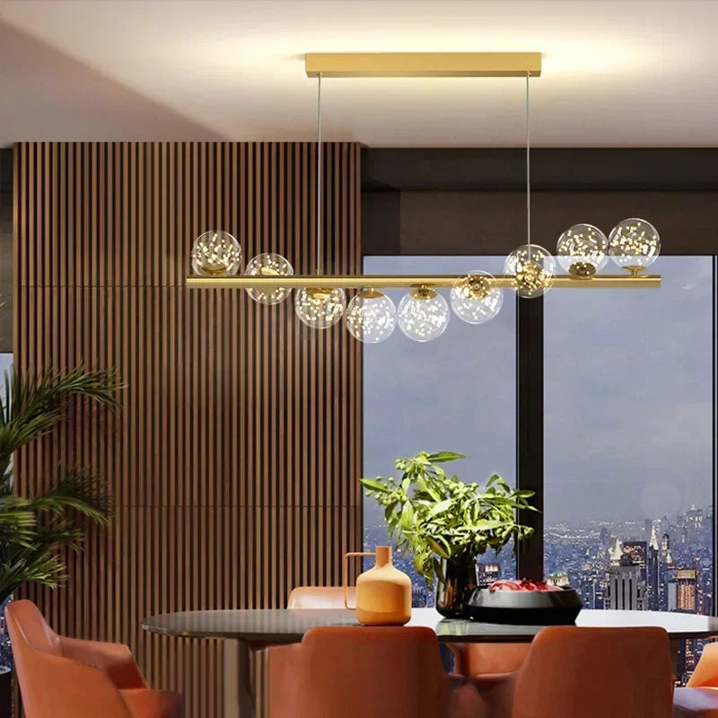Nordic Luxury Suspension Ceiling Chandelier for Living Room, Kitchen & Office