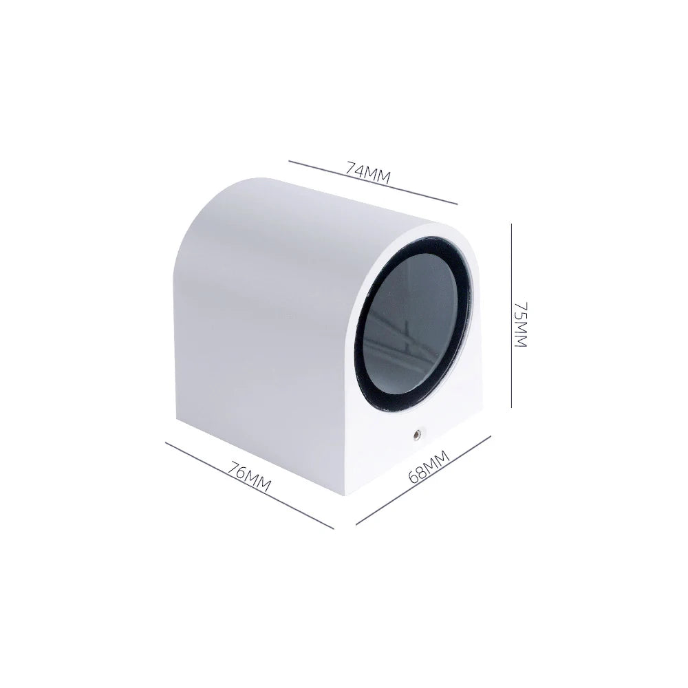 LED Outdoor Wall Lamp Waterproof IP65 Up/Down GU10 Lighting for Garden Decoration & Indoor Lighting