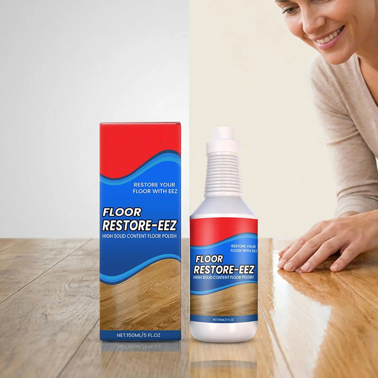 Floor Restore Solution Flooring Renewal Agent Wood Floor Polishing Care for Home Apartment Living Room