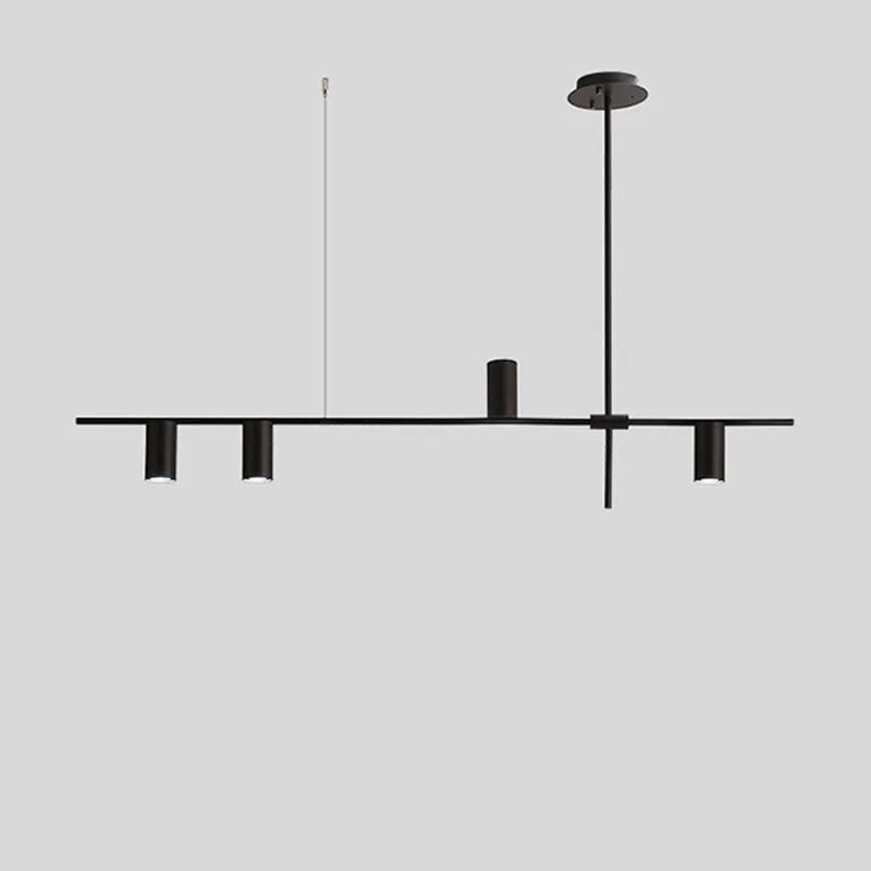 Modern Black Pendant Chandelier Hanging Lamp for Dining Room, Kitchen, Living Room, Bedroom & Bar