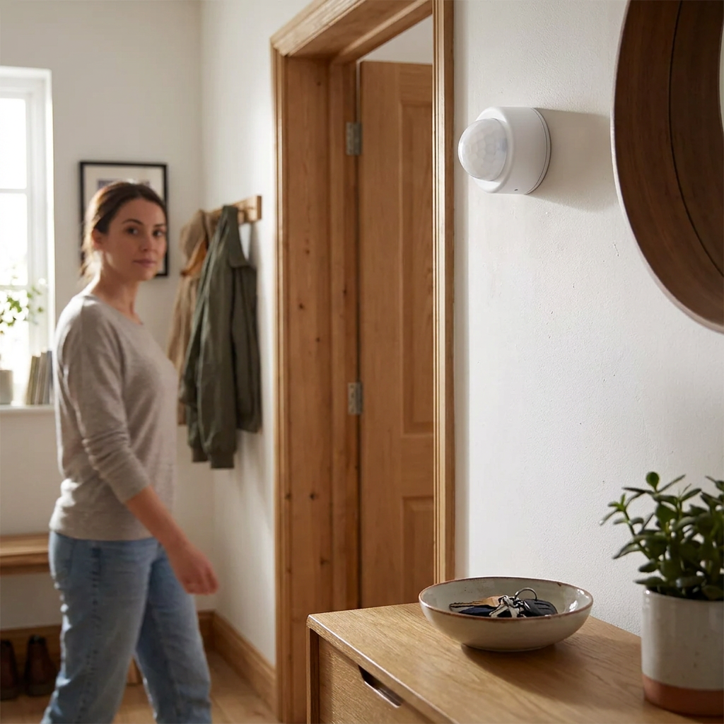Zigbee 3.0 PIR Montion Sensor Zigbee Sensor Zigbee Hub Required workwith Home Assistant Yandex Alexa ZHA Zigbee2MQTT SmartLife in use